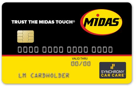 midas credit card credit score needed|Midas Credit Card.